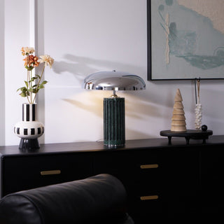 Zenith Lampe de Table en Marbre Moderne