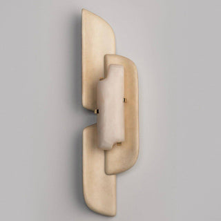 Aurellin Alabaster Sconce-Neutral Decor