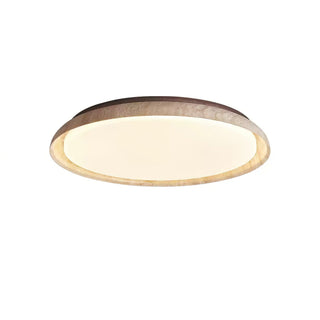 ElvinilaPlafonnier Bord-Rond en Travertin