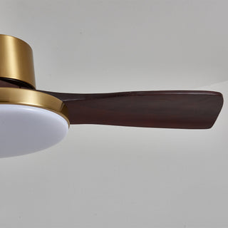 Xen Plafonnier Ventilateur Moderne en Bois