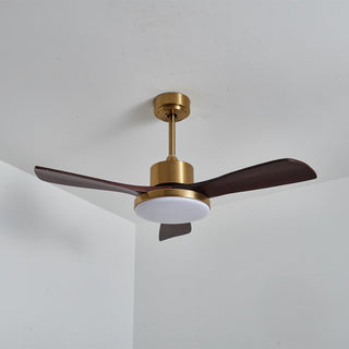Xen Plafonnier Ventilateur Moderne en Bois