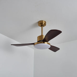 Xen Plafonnier Ventilateur Moderne en Bois