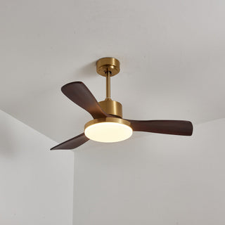 Xen Plafonnier Ventilateur Moderne en Bois