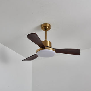 Xen Plafonnier Ventilateur Moderne en Bois