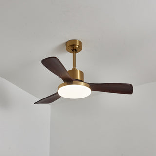 Xen Plafonnier Ventilateur Moderne en Bois