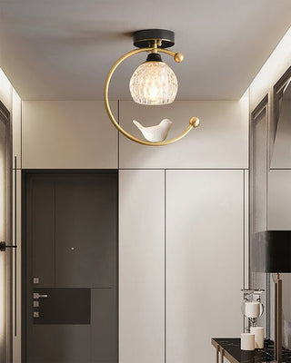 Otis Linearo Plafonnier Céramique Oiseau Artiste Moderne Décoratif Chambre
