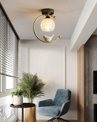 Otis Linearo Plafonnier Céramique Oiseau Artiste Moderne Décoratif Chambre
