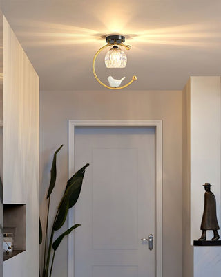 Otis Linearo Plafonnier Céramique Oiseau Artiste Moderne Décoratif Chambre
