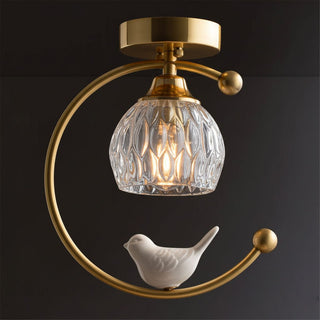 Otis Linearo Plafonnier Céramique Oiseau Artiste Moderne Décoratif Chambre