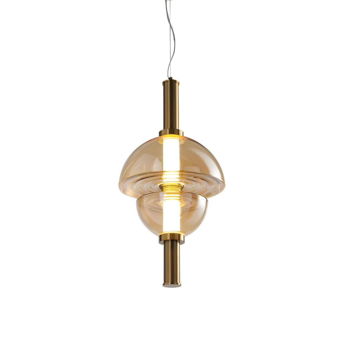 Elvessa Suspension en Verre Contemporaine