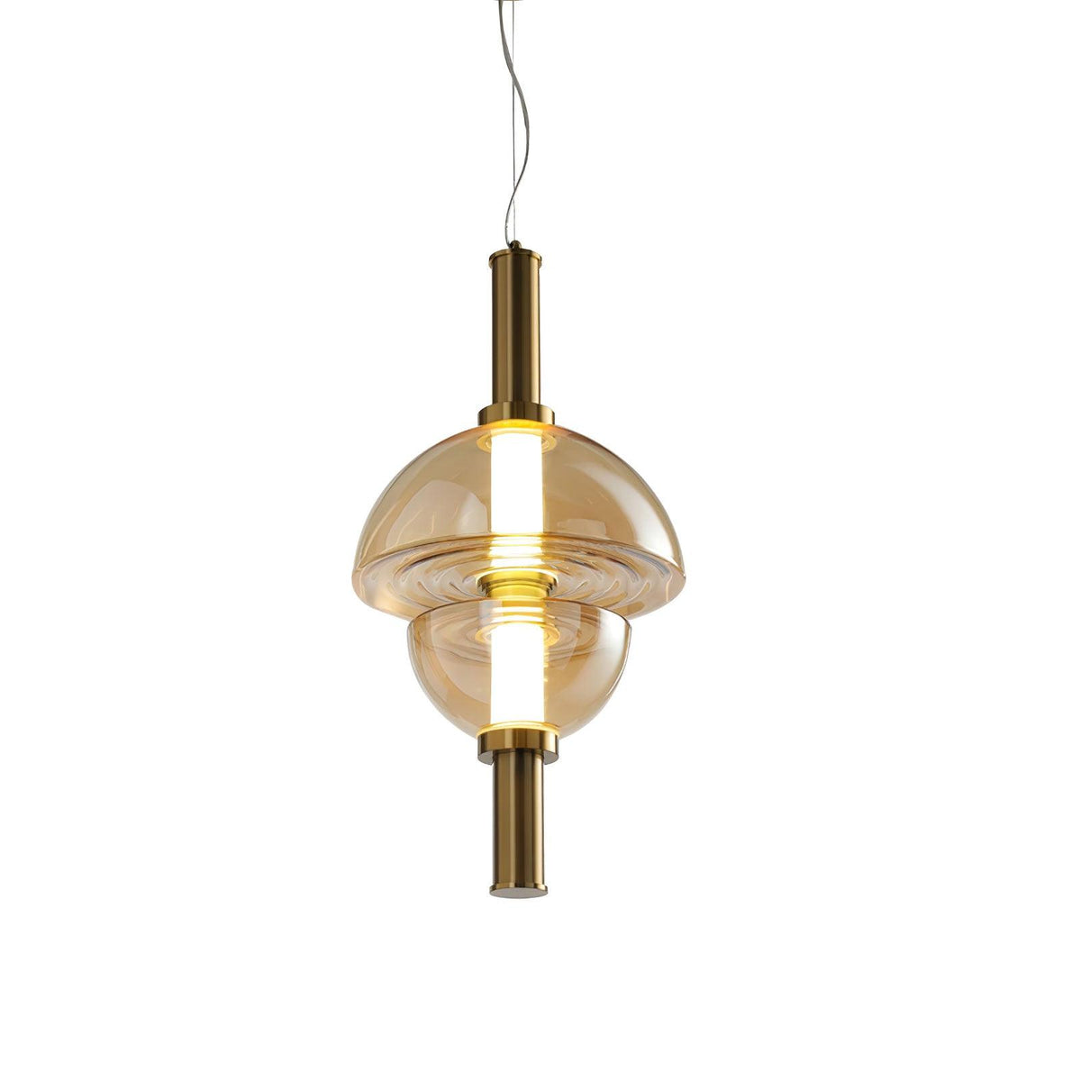 Elvessa Suspension en Verre Contemporaine