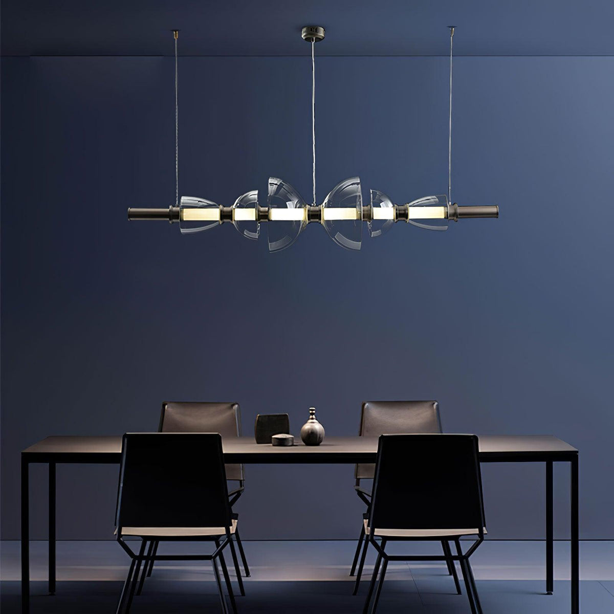 Elvessa Suspension en Verre Contemporaine