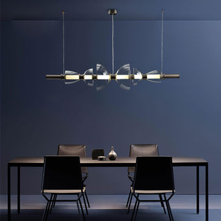 Aura Suspension en Verre Contemporaine