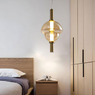 Aura Suspension en Verre Contemporaine
