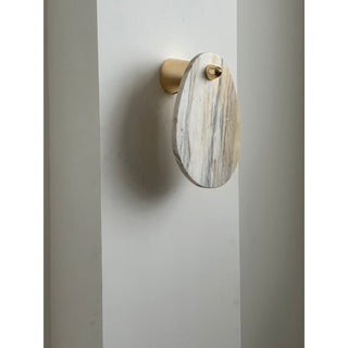 Norduvys Moderne Luxuriouse Métal Marbre Applique Murale
