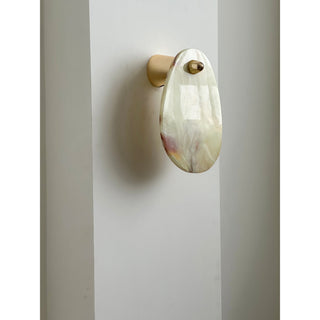 Norduvys Moderne Luxuriouse Métal Marbre Applique Murale