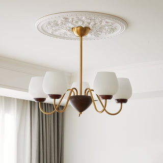 Sytheiel Lustre Bois Verre Premium Élégance