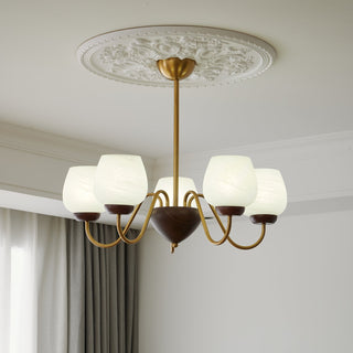 Sytheiel Lustre Bois Verre Premium Élégance