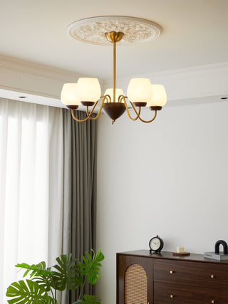 Sytheiel Lustre Bois Verre Premium Élégance
