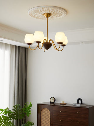 Sytheiel Lustre Bois Verre Premium Élégance