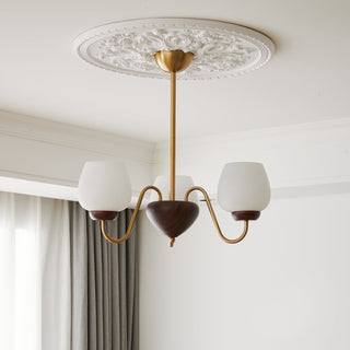 Sytheiel Lustre Bois Verre Premium Élégance