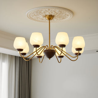 Sytheiel Lustre Bois Verre Premium Élégance