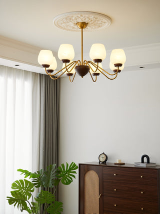 Sytheiel Lustre Bois Verre Premium Élégance
