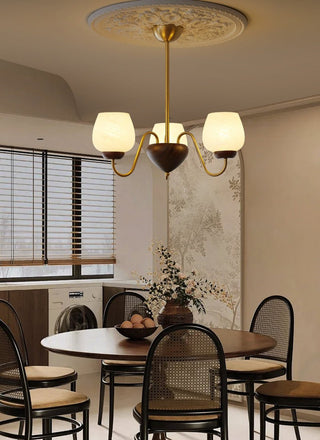 Sytheiel Lustre Bois Verre Premium Élégance