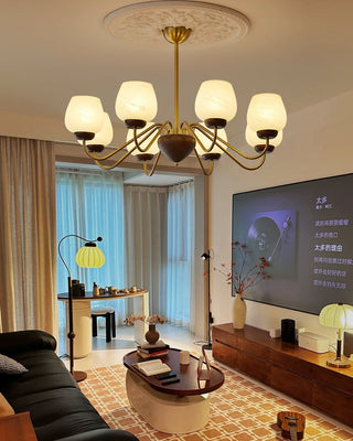 Sytheiel Lustre Bois Verre Premium Élégance