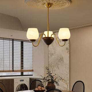 Sytheiel Lustre Bois Verre Premium Élégance