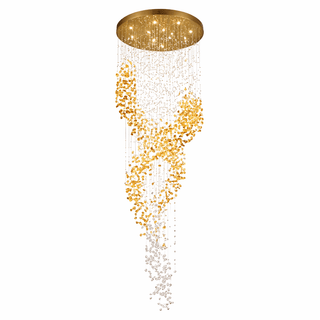 Aurum Cascade Chandelier-Neutral Decor