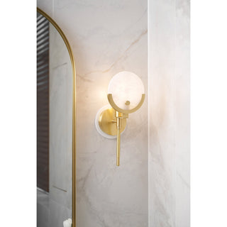 Zavarara Applique Murale Sphère Albâtre