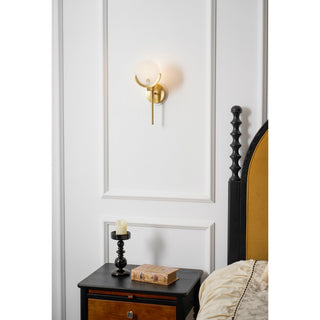 Zavarara Applique Murale Sphère Albâtre