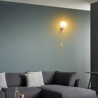 Zavarara Applique Murale Sphère Albâtre