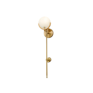 Ljomuvyo Moderne Minimaliste Laiton Albâtre Applique Murale