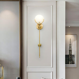 Zavarara Applique Murale Sphère Albâtre