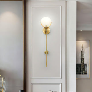 Zavarara Applique Murale Sphère Albâtre