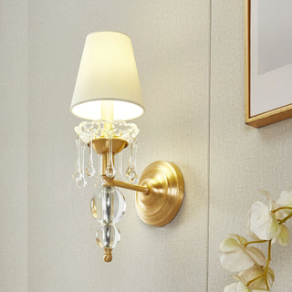 Qvistuvyh Postmodern Luxe Tissu Cristal Applique Murale