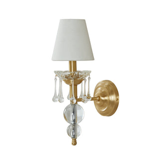 Qvistuvyh Postmodern Luxe Tissu Cristal Applique Murale