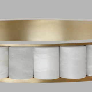 Sifuvyh Postmodern Luxe Inoxydable Albâtre Lustre