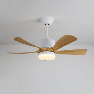 Plafonnier Ventilateur Sylven Moderne en Bois