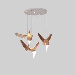 Avian Flight Chandelier-Neutral Decor