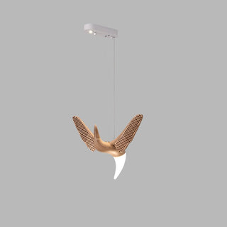 Avian Flight Chandelier-Neutral Decor