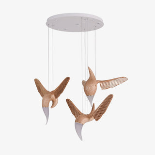 Avian Flight Chandelier-Neutral Decor