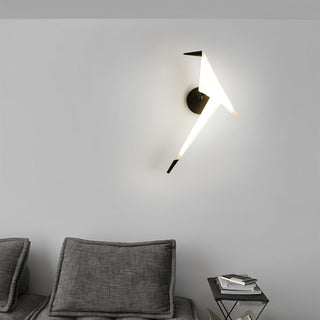 Visileth Lampe murale à brancher style nordique avec bras en forme de grue