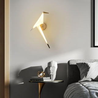 Visileth Lampe murale à brancher style nordique avec bras en forme de grue