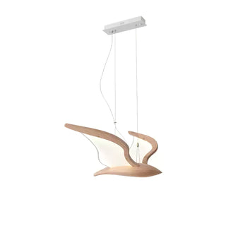 Lyvynia Lampe Suspendue en Bois Organique