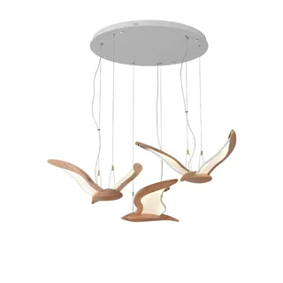 Lyvynia Lampe Suspendue en Bois Organique