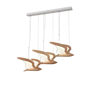 Lyvynia Lampe Suspendue en Bois Organique