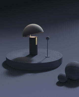 Veroca Lampe de Table en Métal Industriel
